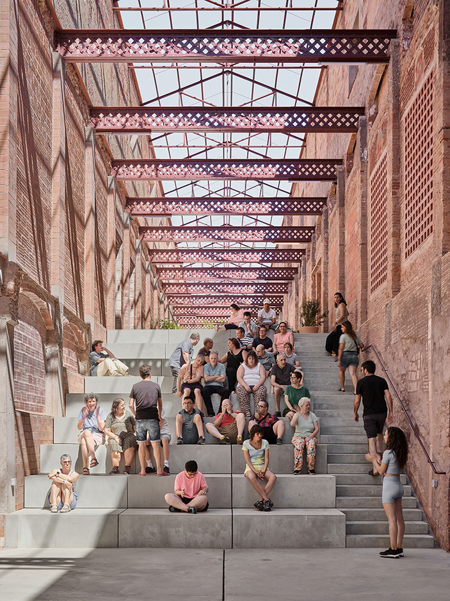 Rehabilitación del Vapor Cortès - Prodis 1923 por Harquitectes. Fotografía por Adrià Goula.