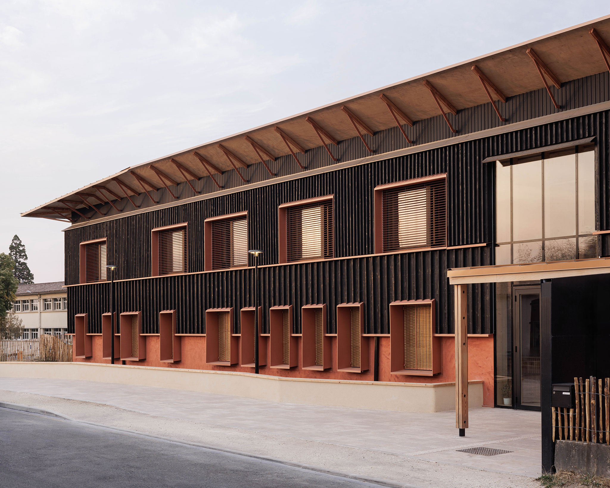 Departmental Social Services House in Langon by ABF-LAB. Photograph by Ivan Mathie.