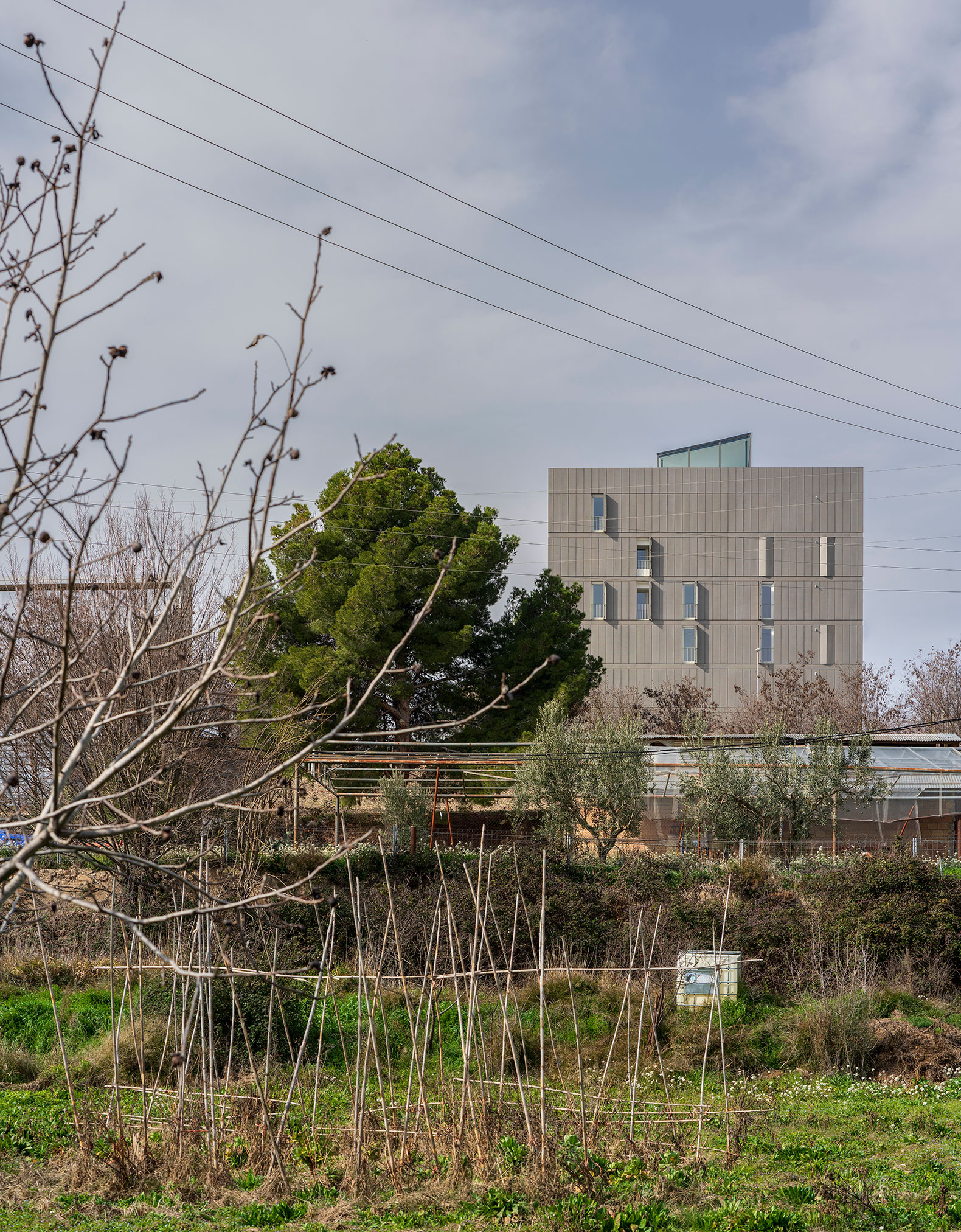 Azucarera housing by FRPO Rodriguez y Oriol. Photograph by Luis Asín.