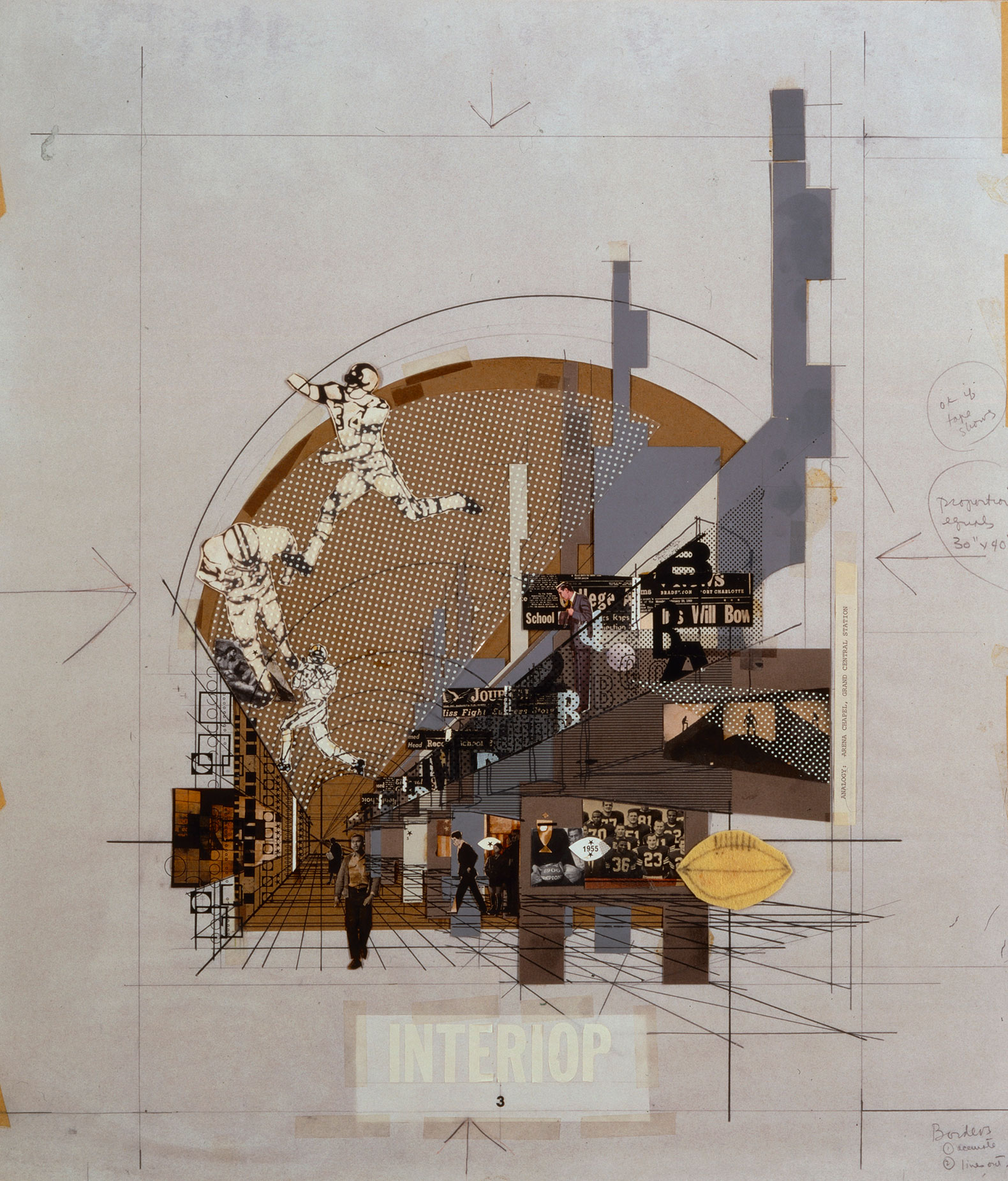 National Collegiate Football Hall of Fame, Competition, Piscataway, New Jersey. Venturi and Rauch, 1967.