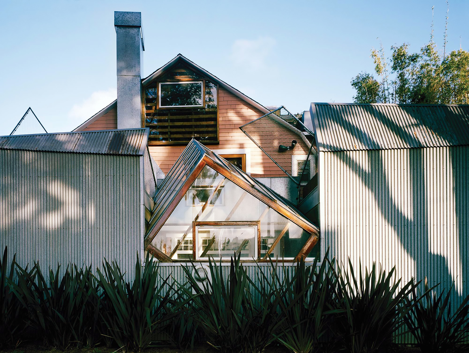Frank Gehry's residence in Santa Monica. Photograph by Alex Fradkin.