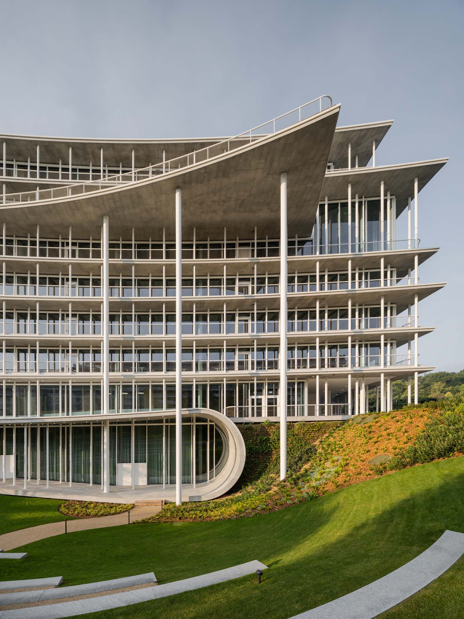 Lombard Odier New Headquarters by Herzog & de Meuron. Photograph by Maris Mezulis