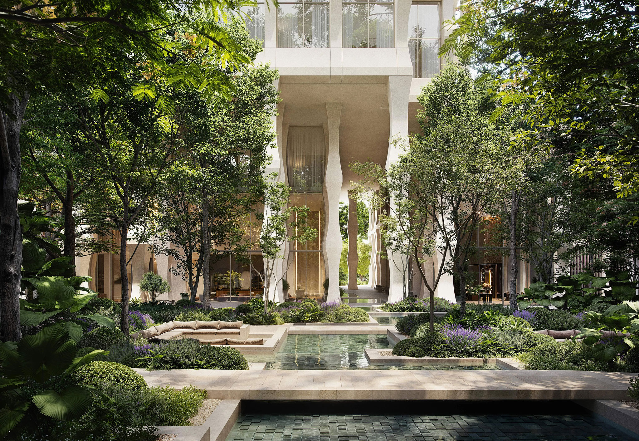 Rendering. Janu Dubai by Herzog & de Meuron