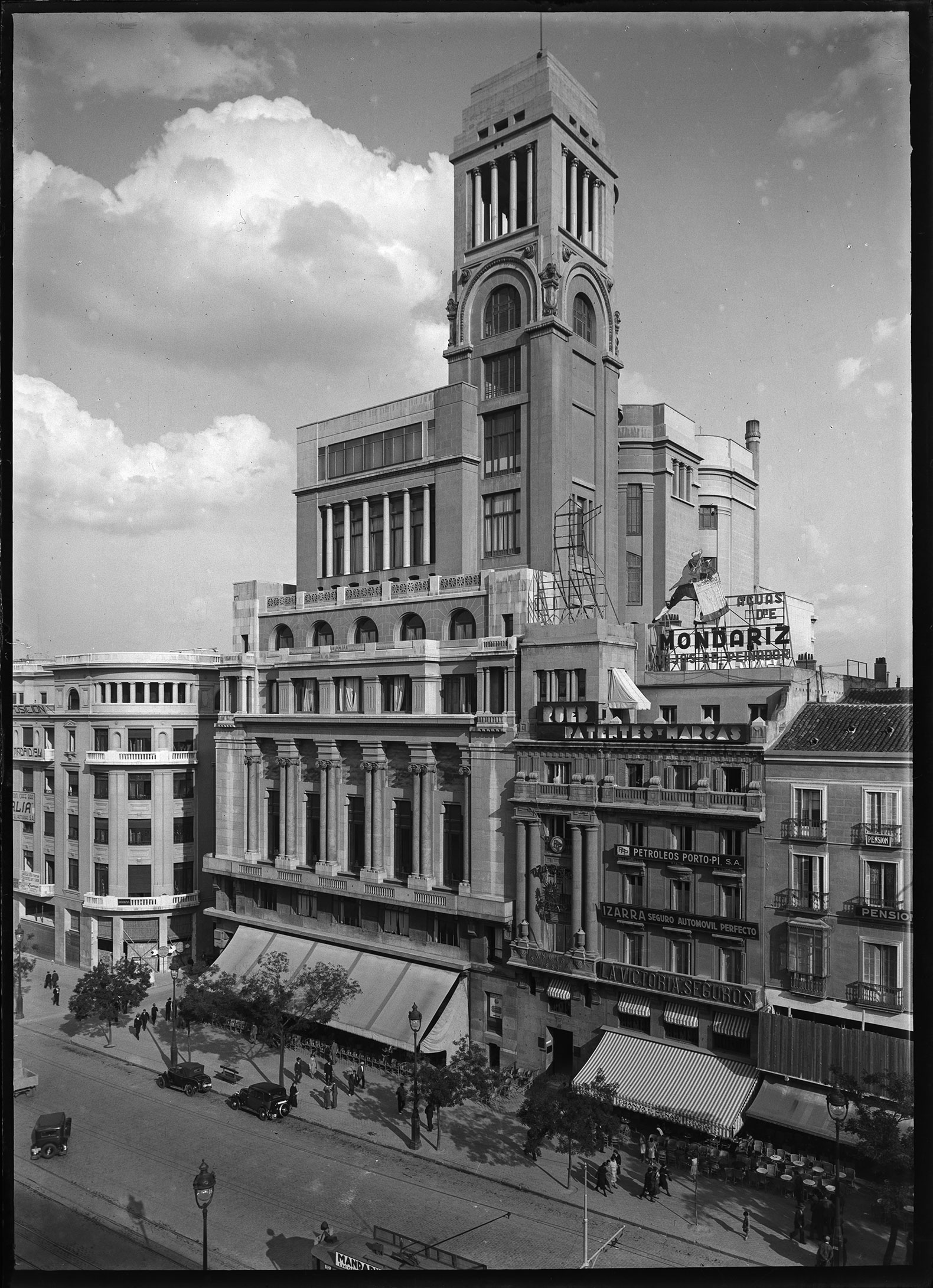 Otto Wunderlich. View of the Círculo de Bellas Artes building, c. 1929. Spanish Cultural Heritage Institute, Ministry of Culture. Courtesy of the Círculo de Bellas Artes.