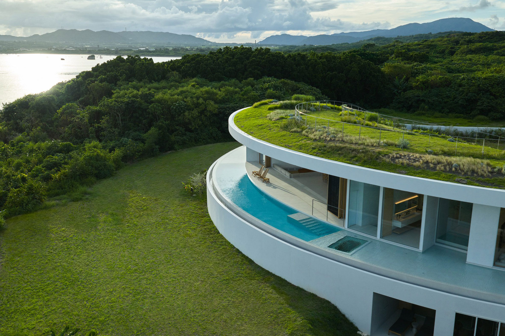 Born from the ground. Earth by Sou Fujimoto
