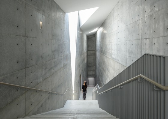 Naoshima New Museum of Art by Tadao Ando. Photograph by GION