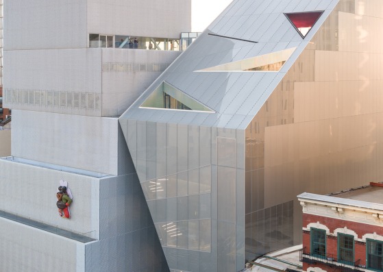 New Museum by OMA. Photograph by Jason O'Rear