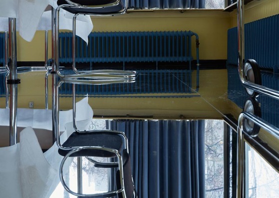 The dining room at Sonneveld. Photogrphy © Johannes Schwartz/Het Nieuwe Instituut, 2015