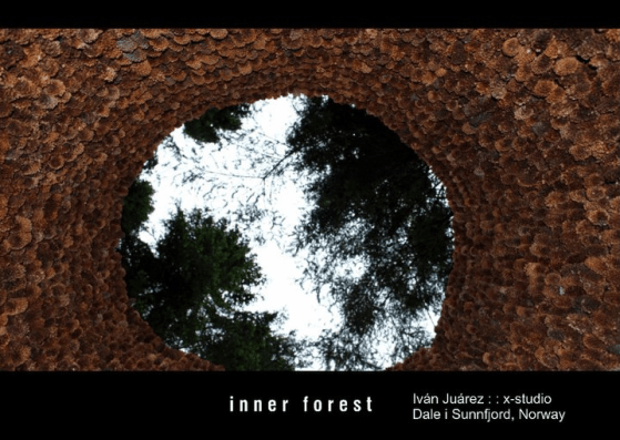 Poster. INNER FOREST by Ivan Juárez