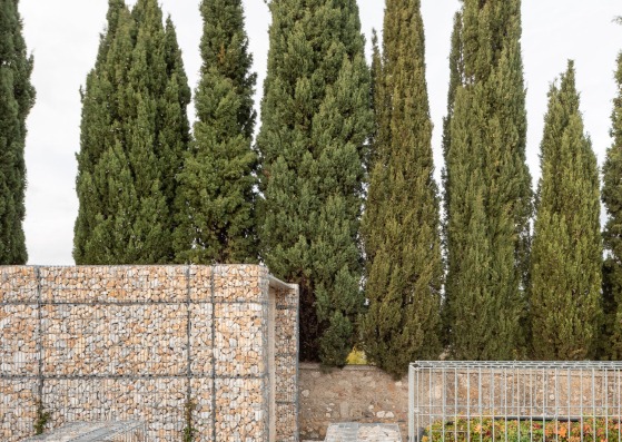 Redevelopment of Castel San Gimignano cemetery by Microscape. Photograph by Filippo Poli Photography