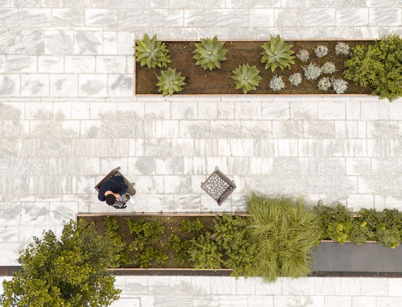 Redevelopment and restoration of Piazza De Nava and Piazza Alvaro by MICROSCAPE. Photograph by Filippo Poli