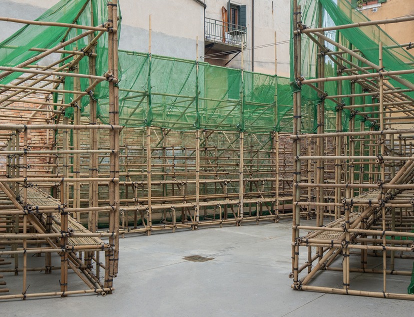 Projecting Future Heritage: A Hong Kong Archive. Exhibition at the Biennale di Venezia. Photograph by Oliver Yin Law