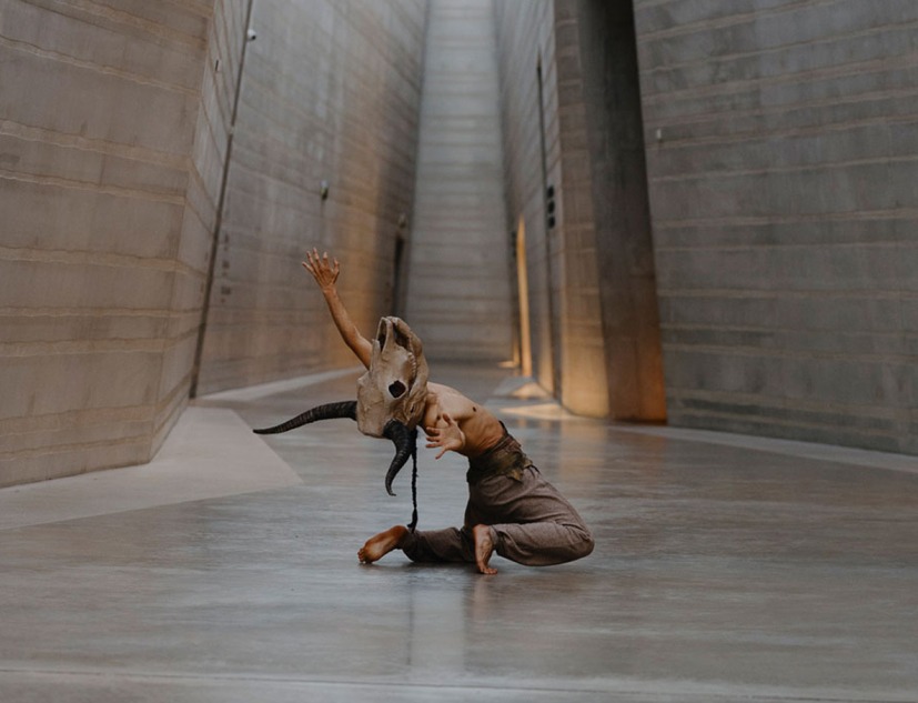 Estreno mundial de «Hidden» en el Lascaux IV por Snøhetta. Fotografía por OiOiOi