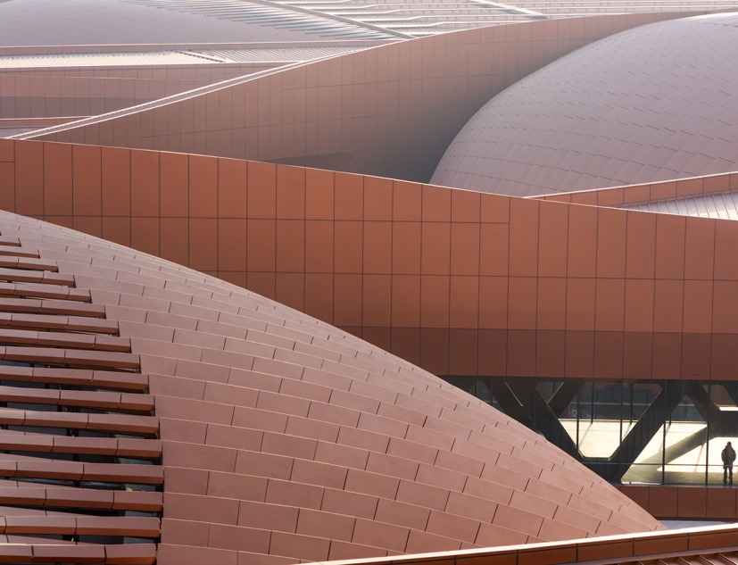 CIECC by Zaha Hadid Architects. Photograph by Virgile Simon Bertrand