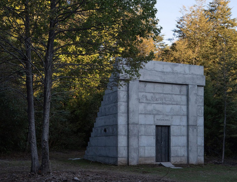 MIEL Pavilion by Pezo von Ellrichshausen. Photograph by Pezo von Ellrichshausen