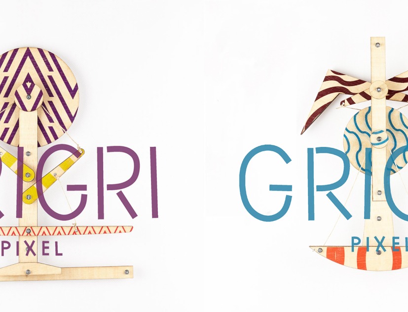 Logos. Gri Gri Pixel Madrid. Image courtesy Gri Gri Pixel