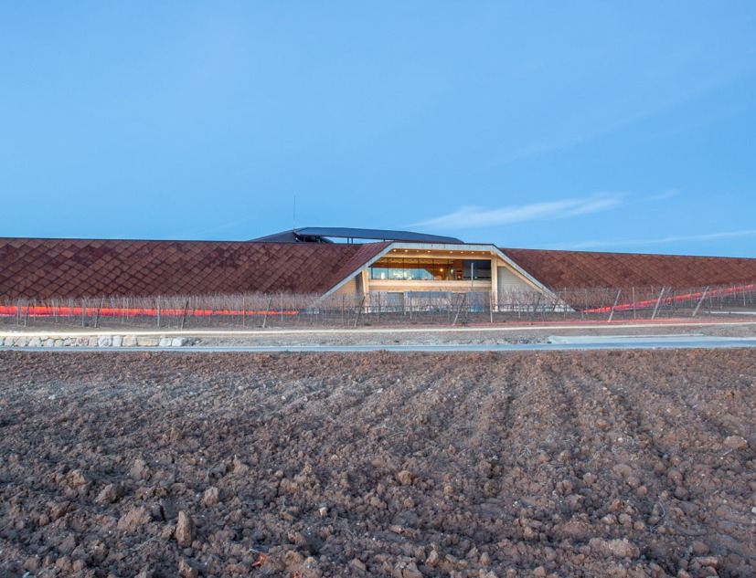 Portia Wineries - Norman Foster. Photograph by © Silvia García Caballero