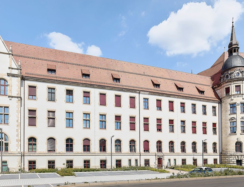 Magdeburg Regional Court by Tchoban Voss Architekten. Photograph by Michael Moser 