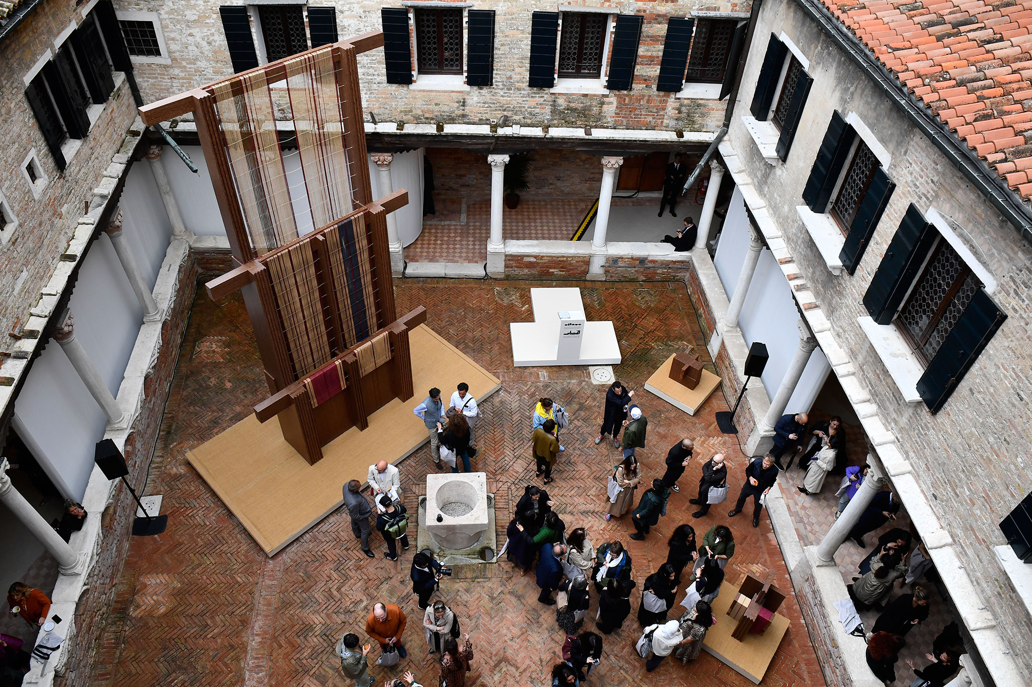 Rooted Transcience, courtesey of the Diriyah Biennale Foundation. Installation view of the Rooted Transcience exhibition.