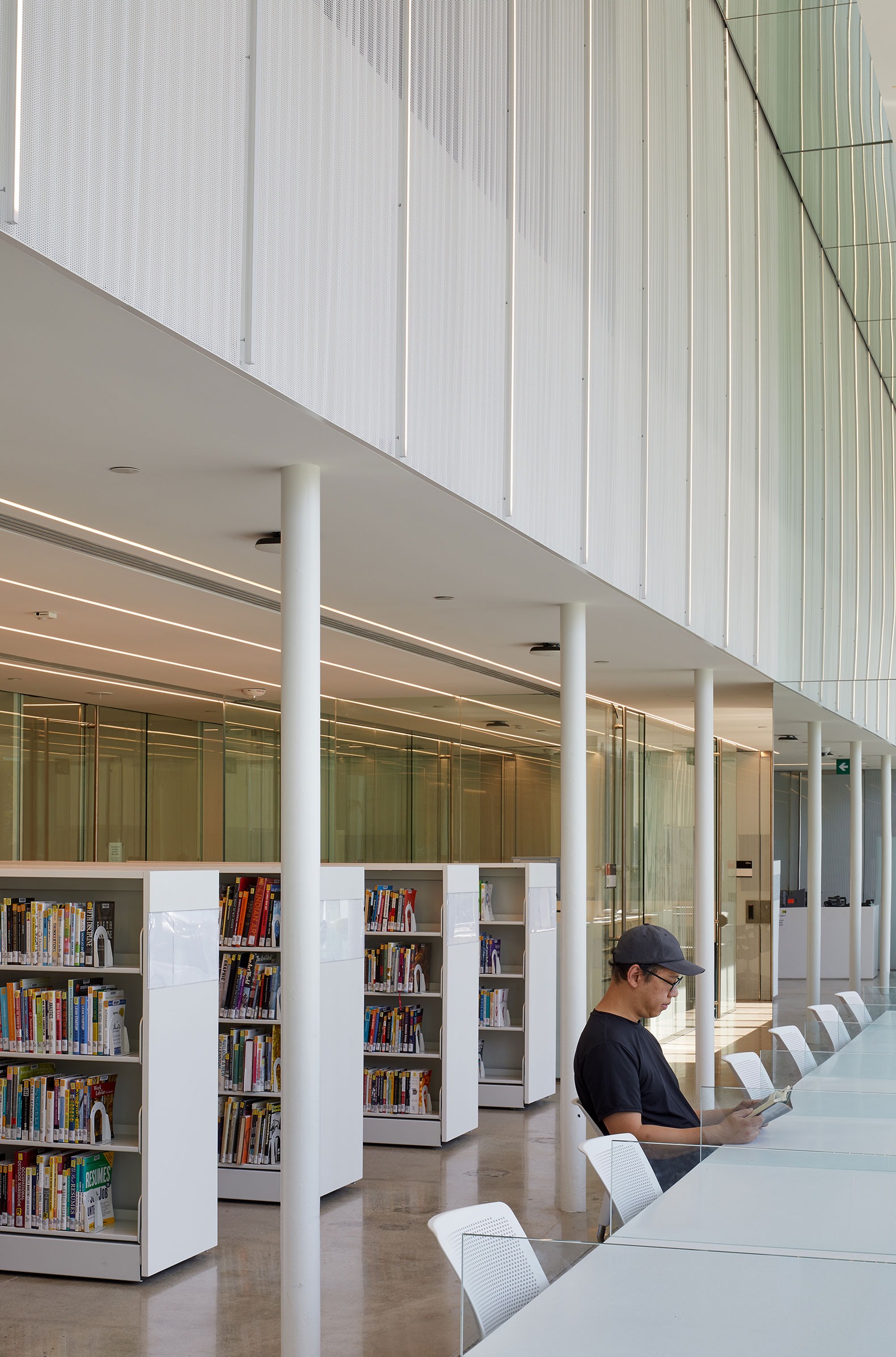 Centennial College’s Story Arts Campus Library by RDHA. Photograph by Tom Arban. Centennial College’s Story Arts Campus Library by RDHA. Photograph by Tom Arban.