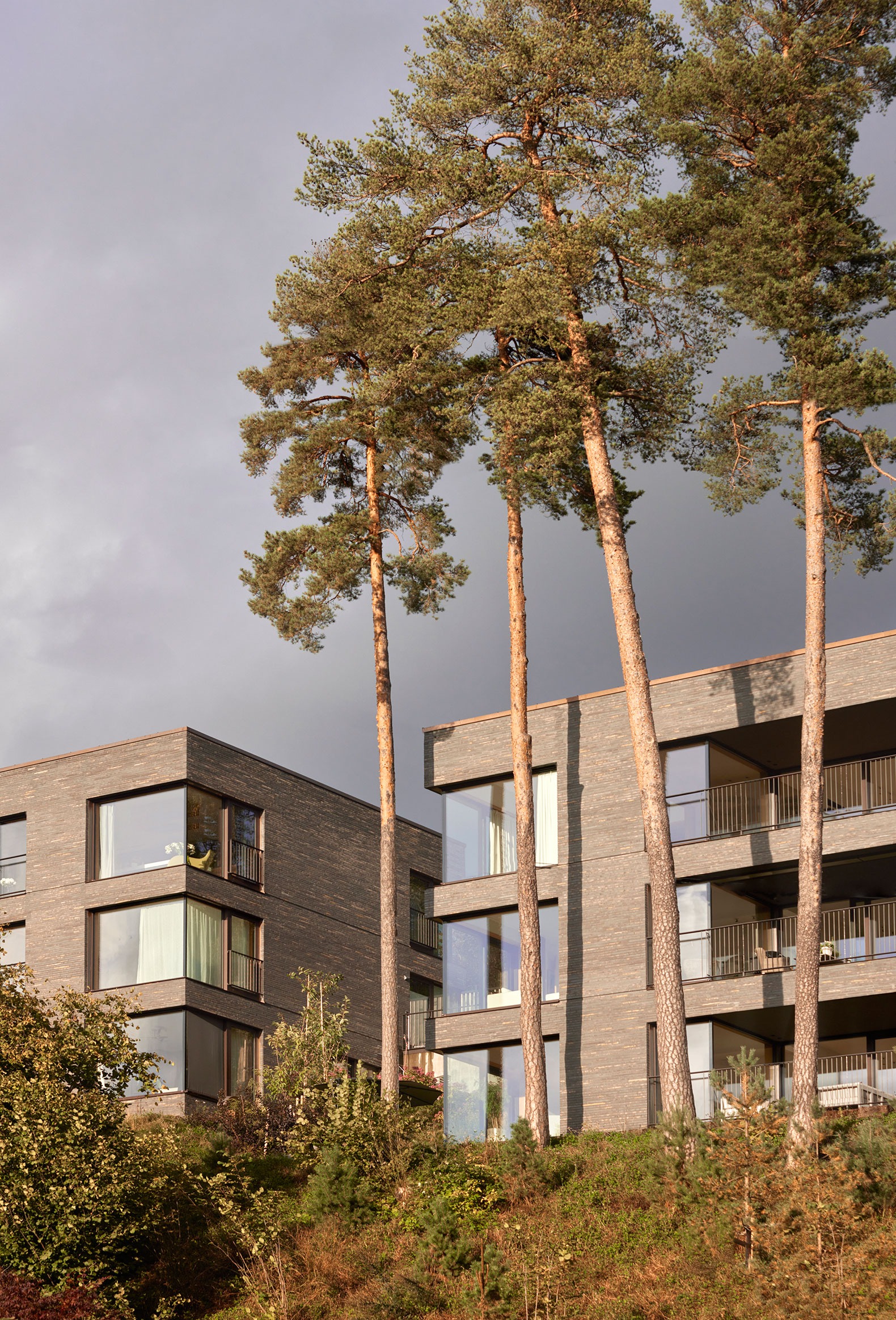 Grimelundsveien Apartments by R21 Arkitekter. Photograph by Mariela Apollonio Grimelundsveien Apartments by R21 Arkitekter. Photograph by Mariela Apollonio