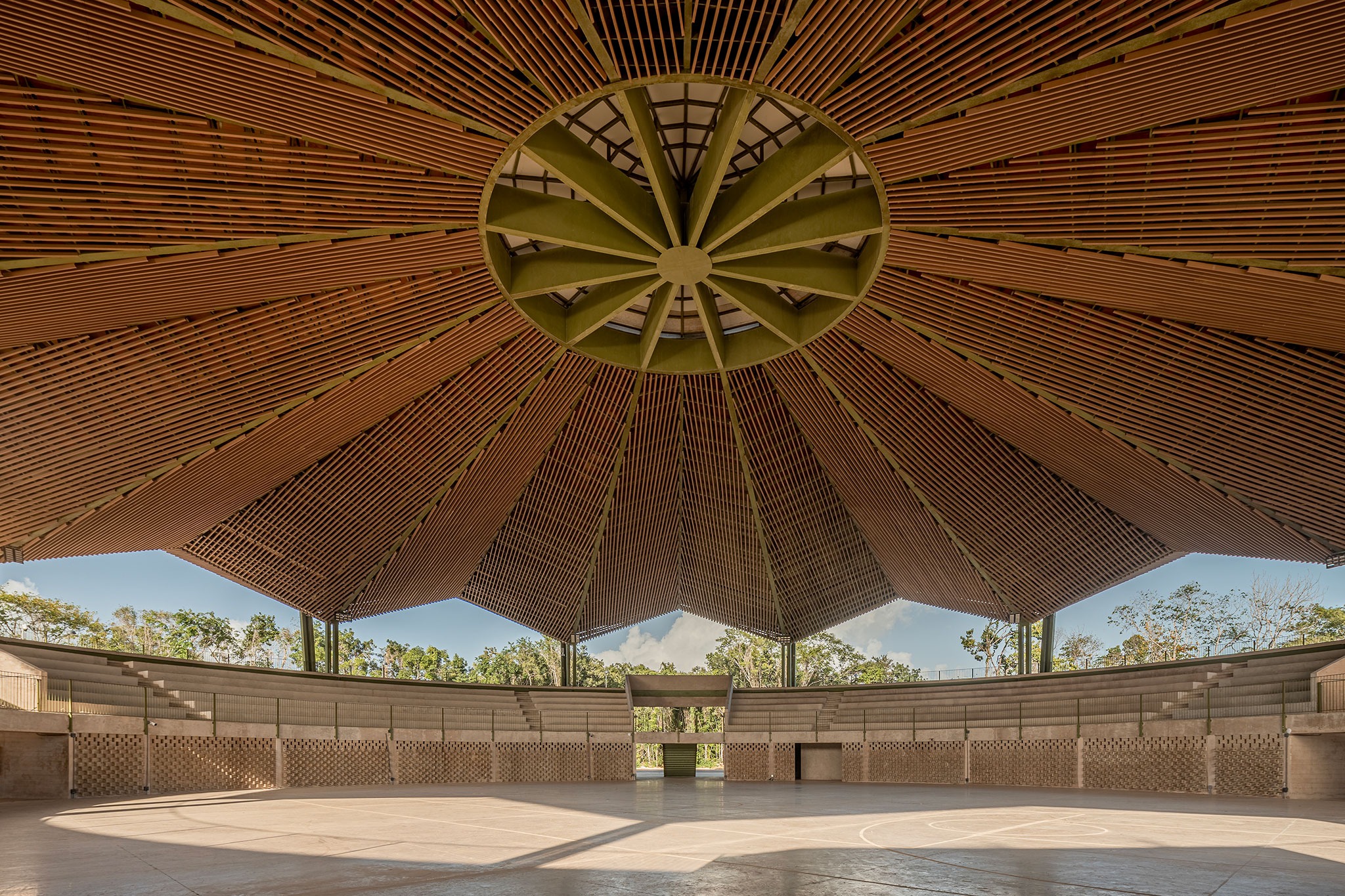 Arena. Quintana Roo Park by Aidia Studio. Photography by Andrés Cedillo Arena. Quintana Roo Park by Aidia Studio. Photography by Andrés Cedillo