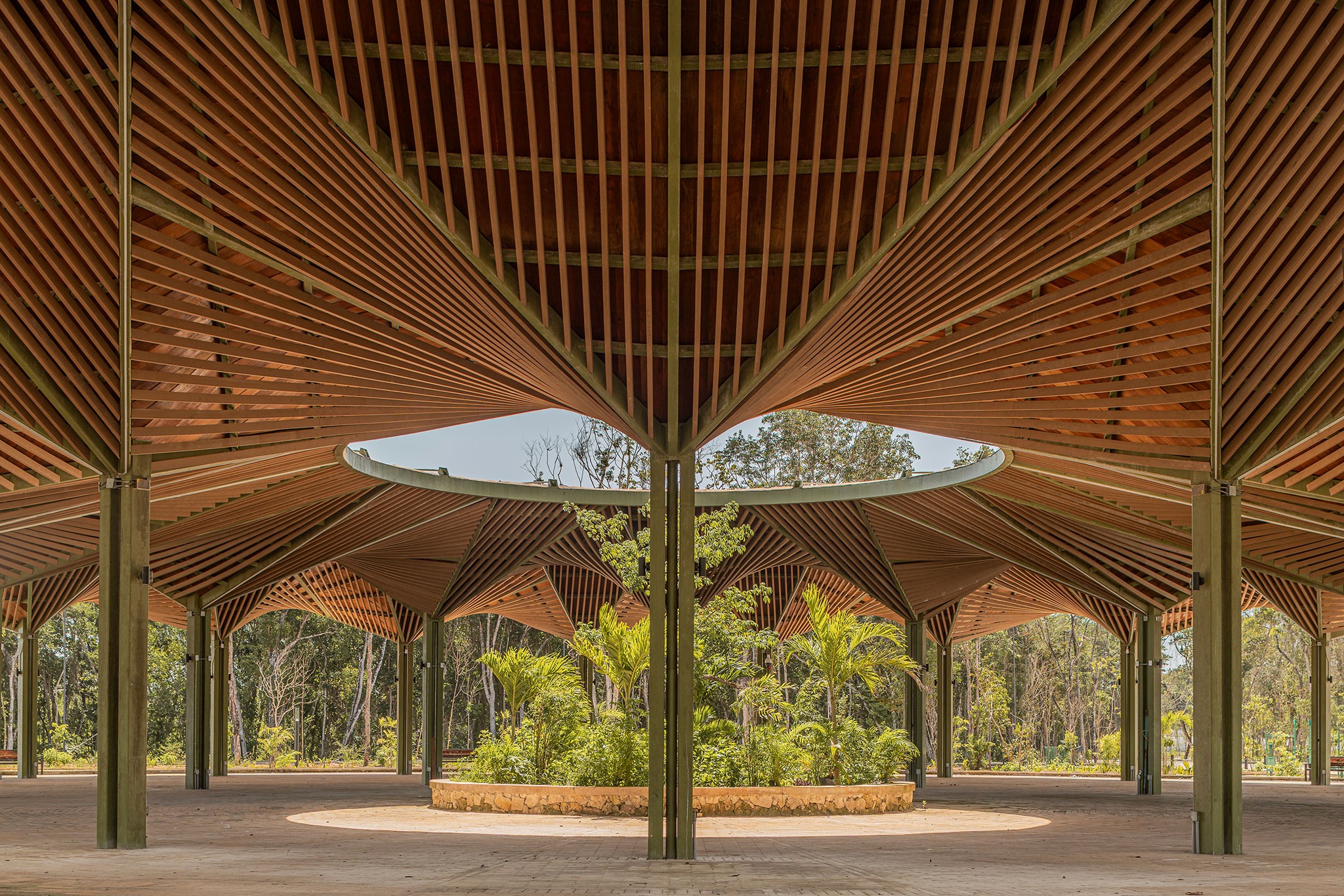 Pabellón. Quintana Roo Park by Aidia Studio. Photography by Andrés Cedillo Pabellón. Quintana Roo Park by Aidia Studio. Photography by Andrés Cedillo
