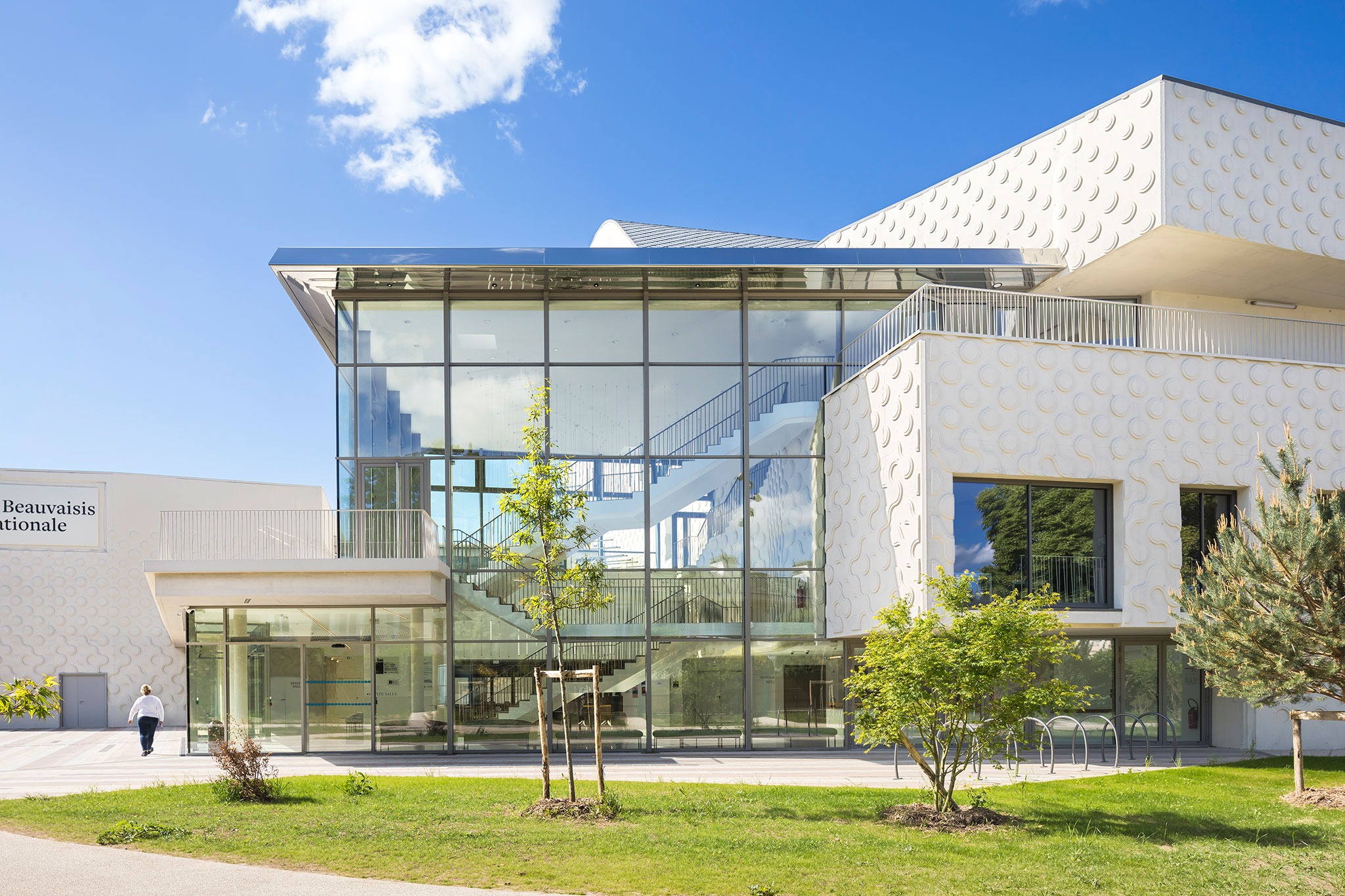 Beauvaisis Regional Theatre by AJC Architectes. Photography by Sergio Grazia
