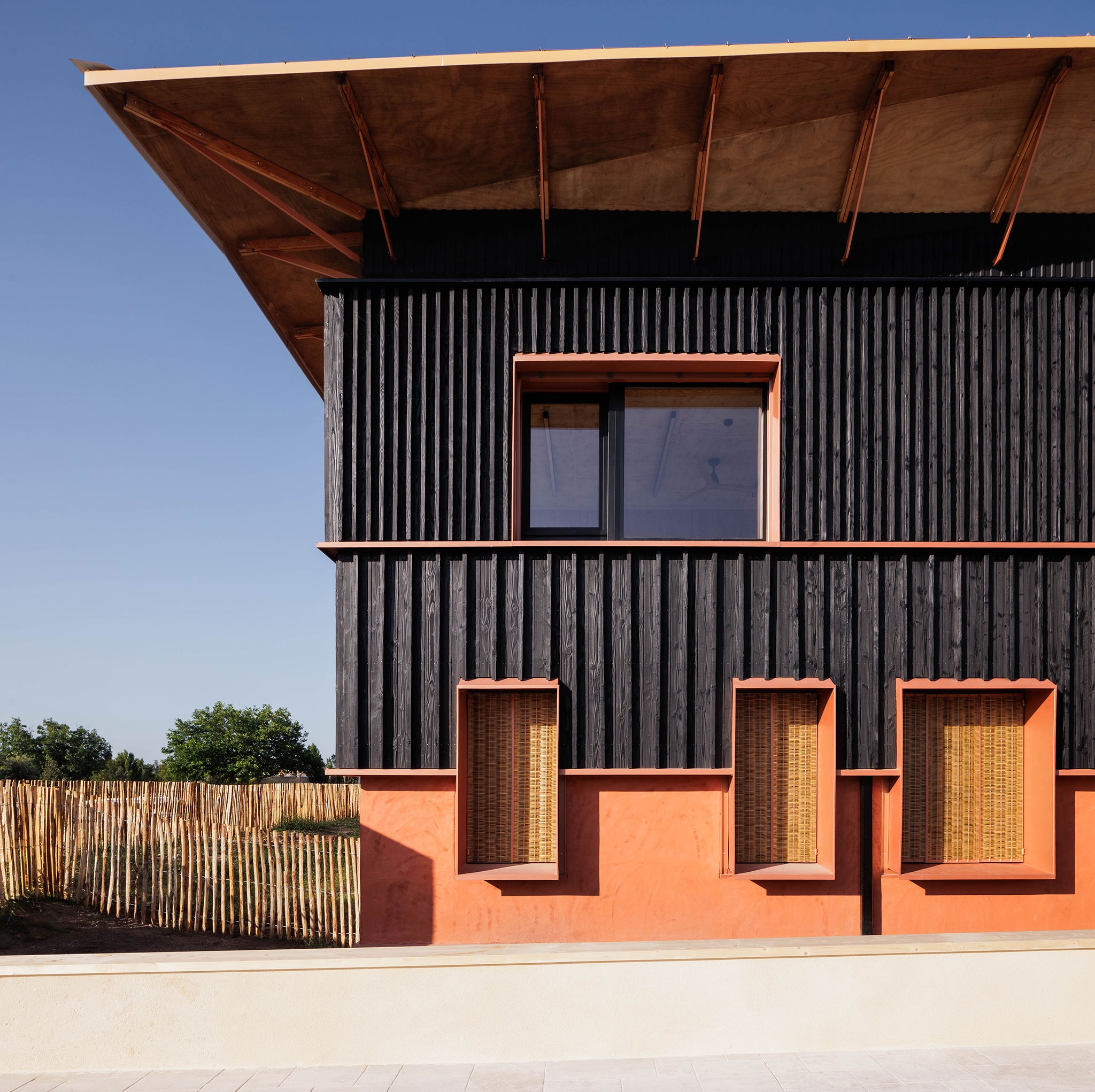 Departmental Social Services House in Langon by ABF-LAB. Photograph by Ivan Mathie.