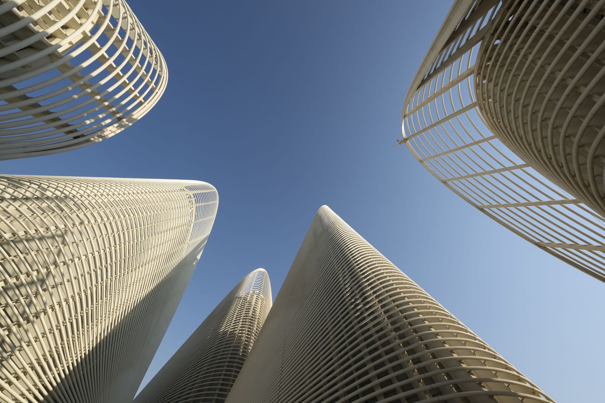 Zayed National Museum by Foster + Partners. Photograph by Nigel Young.