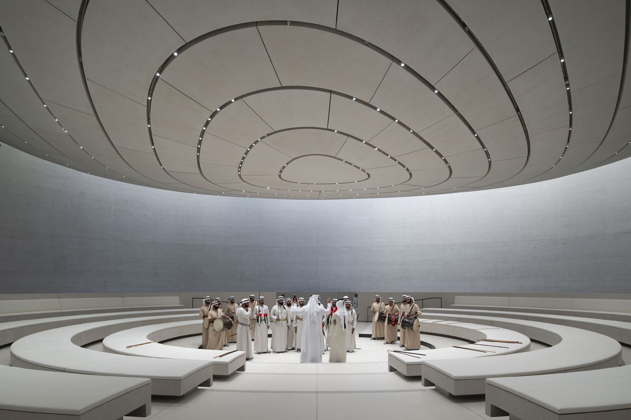 Zayed National Museum by Foster + Partners. Photograph by Nigel Young