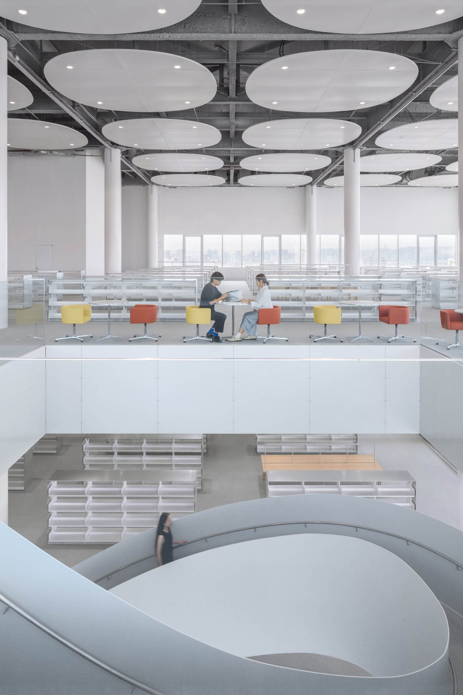 Taichung Green Museumbrary by SANAA. Photograph by YHLAA.