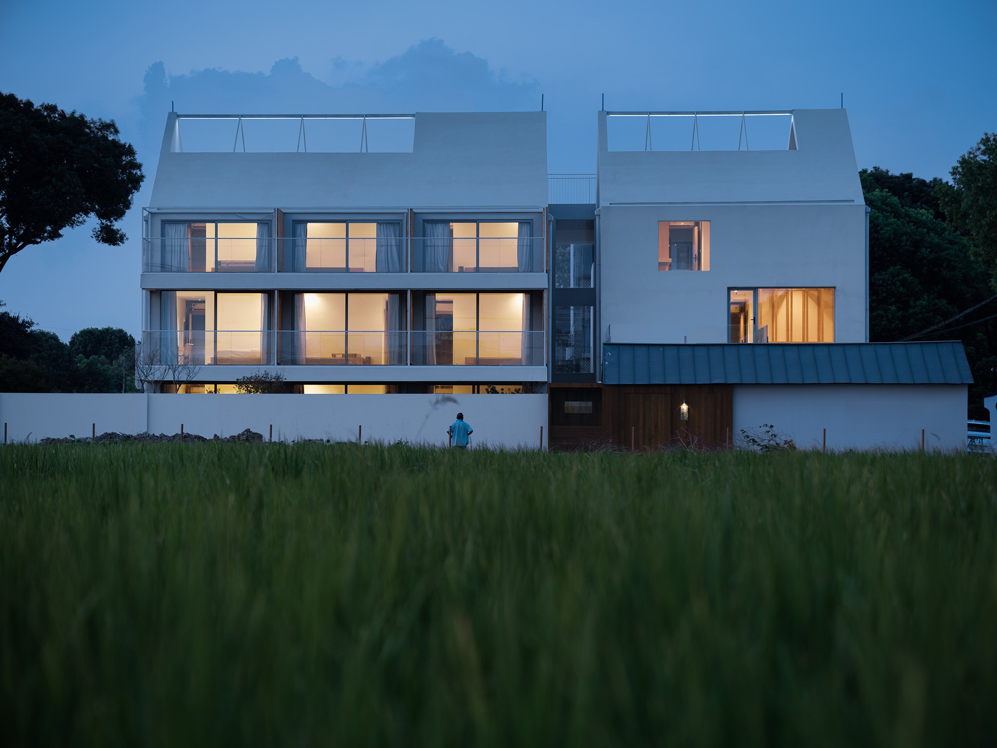View from the Rice Fields. Photograph by Hu Siyuan.