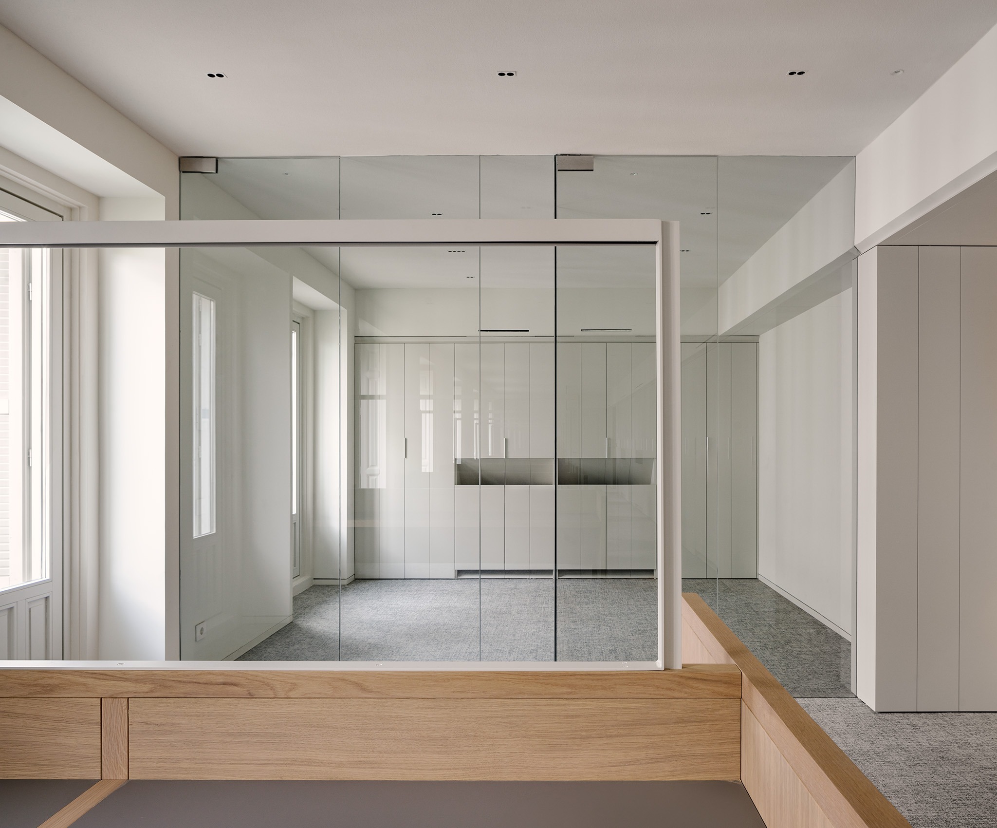 Headquarters of the Higher Council of Architects' Associations of Spain (CSCAE) by MID estudio. Photograph by María Azkarate Lete.