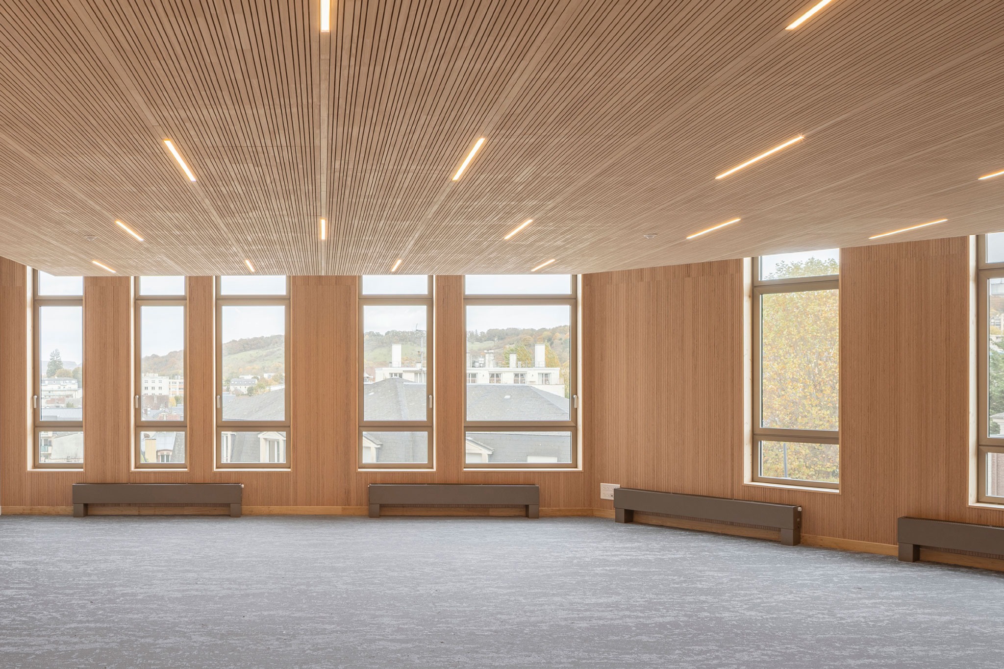 Eure Paramedical Training Institute (IFPE) by VIB architecture. Photograph by Cyrille Lallement.