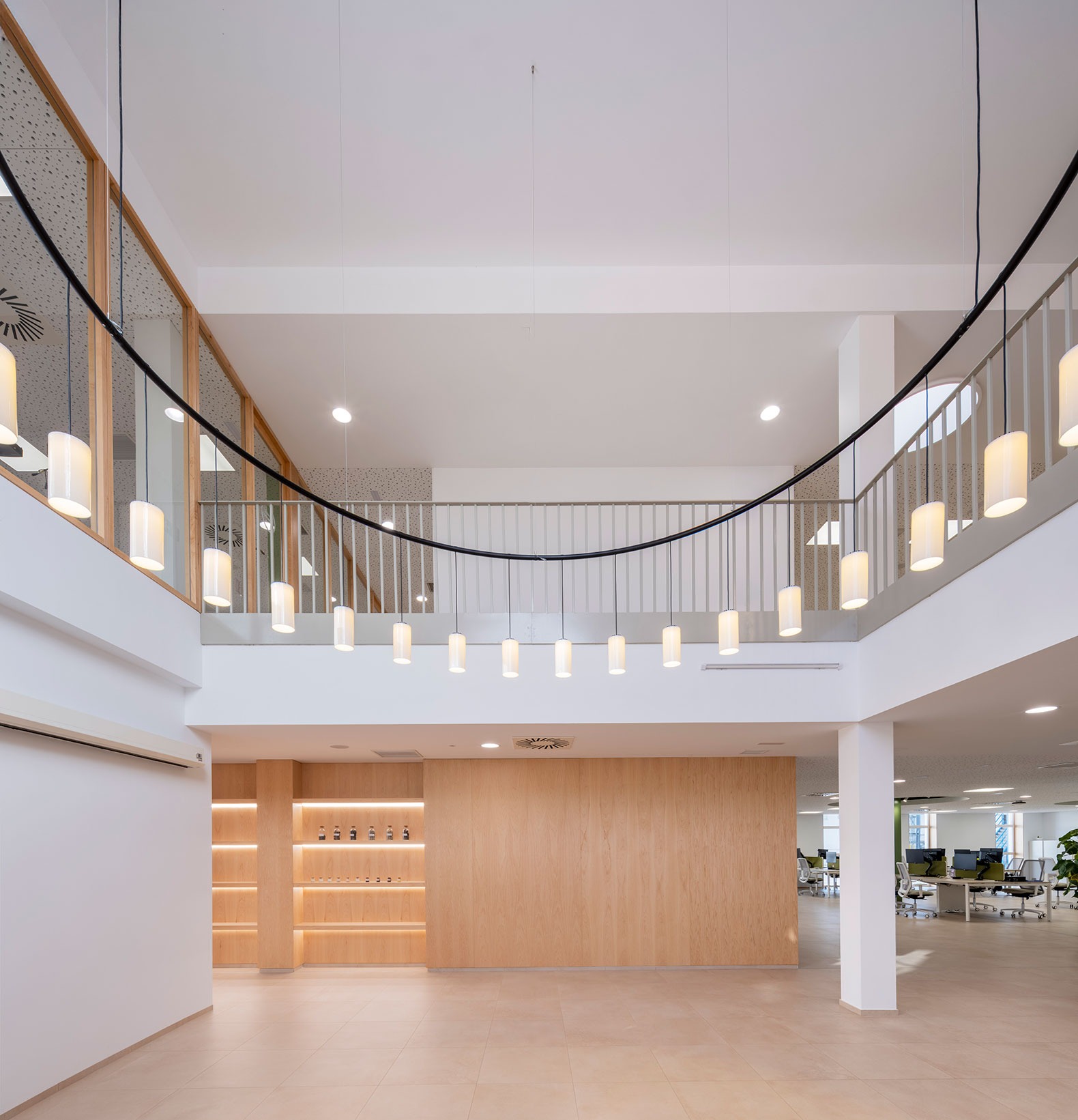 HTBA office and services complex by Martín Lejarraga. Photograph by David Frutos.