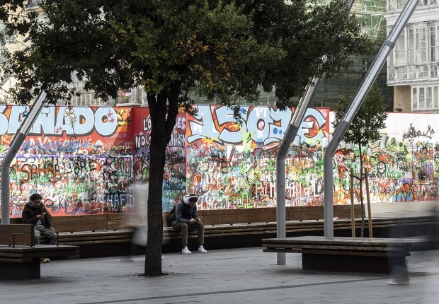 "Utopia: No entry" by Sebastián Bayo Monjas. Photograph by Mikel Blasco. Image courtesy by Mugak/2025