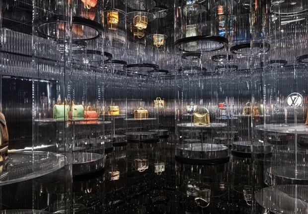 Louis Vuitton: "Visionary Journeys Seoul" exhibition by OMA/Shohei Shigematsu. Photograph by Kwa Yong Lee, courtesy of Louis Vuitton