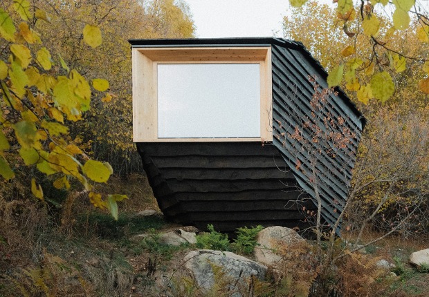 Cabaña «Forestone» por IAAC. Fotografía por Alexander Herbig