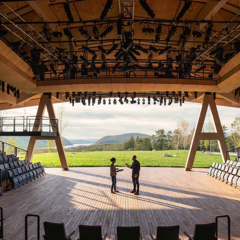 Centro Teatral Samuel H. Scripps por Studio Gang. Fotografía por Jason O'Rear