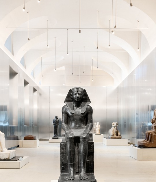 The Gallery of the Kings at Museo Egizio 2024 by OMA. Photograph by Marco Cappelletti