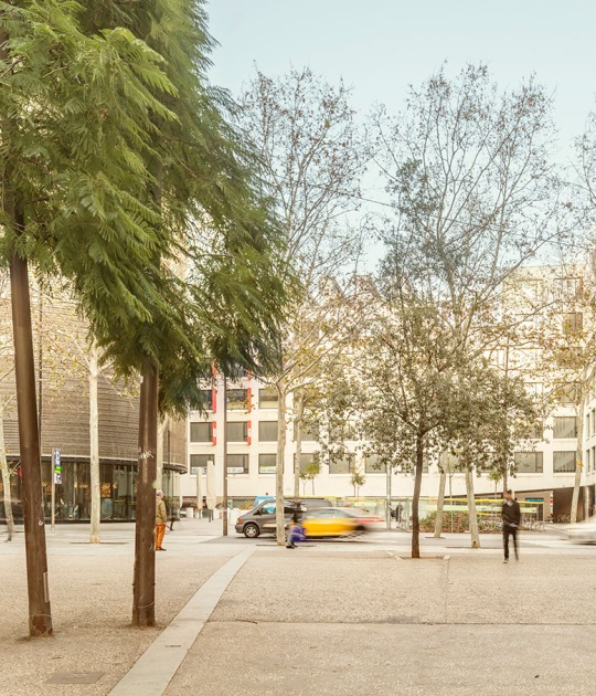 Rambla del Raval and surrounding area by VORA. Photograph by Adrià Goula