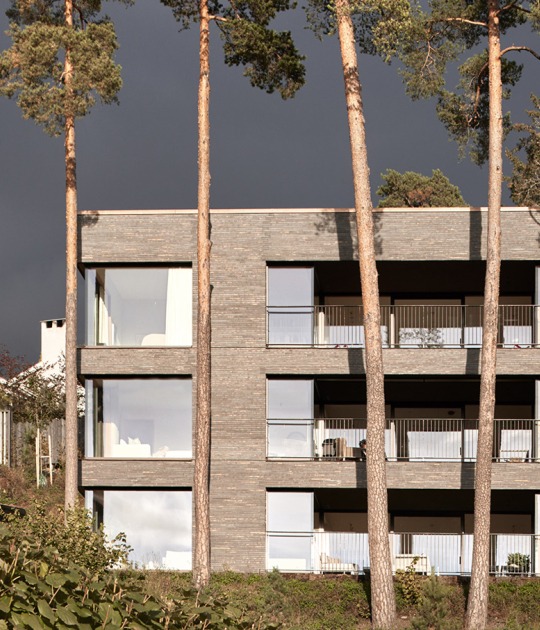 Grimelundsveien Apartments by R21 Arkitekter. Photograph by Mariela Apollonio