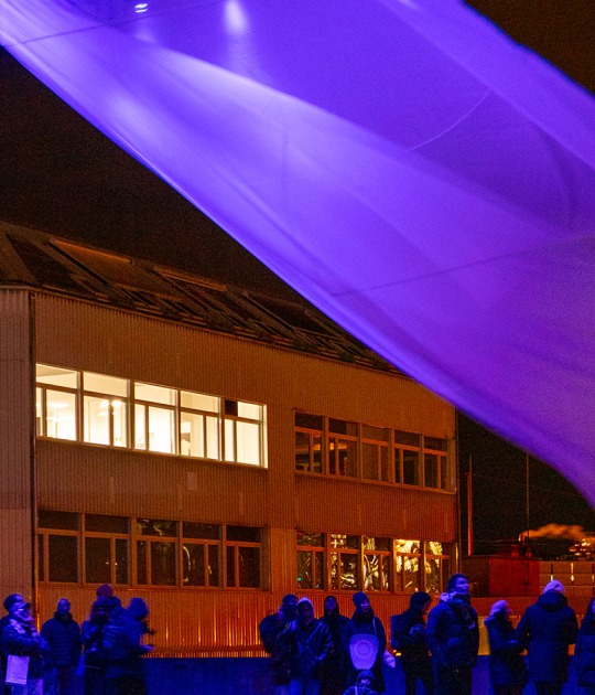"Medusa" by Collectif Xenia, Gauthier Füllemann and Denis Sermaxhaj. Photograph by Pierre Marmy 