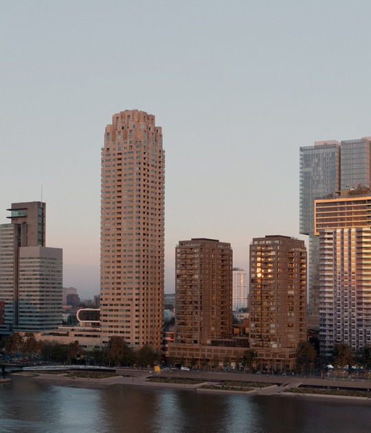 The Sax por MVRDV. Visualización por Proloog. Imagen cortesía de MVRDV