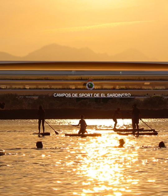 "Nuevo Sardinero" by IDOM. Rendering courtesy of IDOM