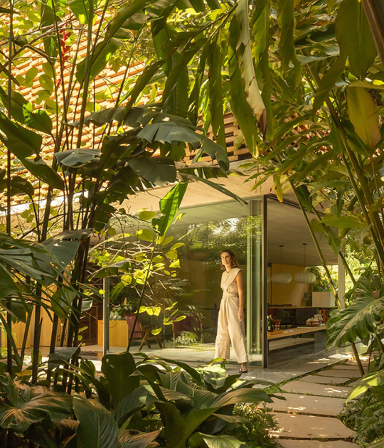 Bloco House by Studio MK27. Photograph by Fernando Guerra