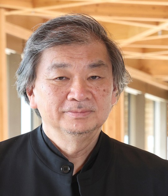 Shigeru Ban. Fotografía cortesía de The Japan Art Association / The Sankei Shimbun