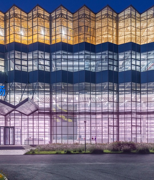 Granja vertical Hengshui por van Bergen Kolpa Architects. Fotografía por Weiqi Ji