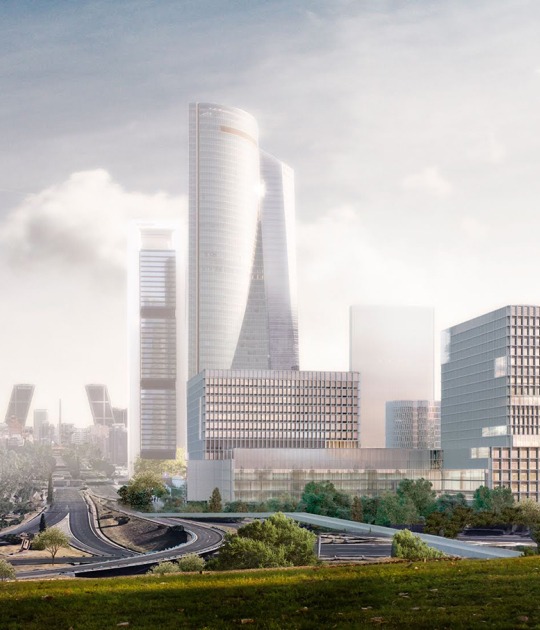 Hospital Universitario de La Paz por Burgos & Garrido Arquitectos + MAPA AC + Neila Arquitectura. Visualización por Show Me The Project / Supernova